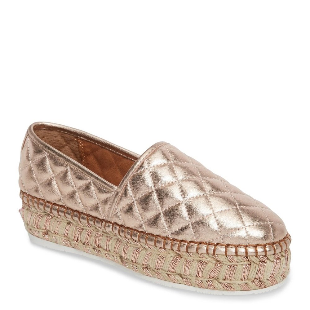 J/SLIDES Leather Espadrilles Shoes